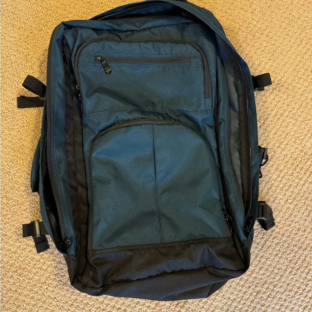Rick Steves Dark Green & Black Travel Backpack